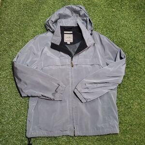Pacific Trail Mens Black Full ZipRemovable Hooded Lined Jacket Size Medium H1